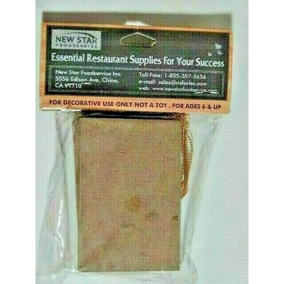 Classic Mini Chalkboard 4-Piece Gold Loop 2 x 3-inch Message Board Craft NIP - Picture 2 of 2